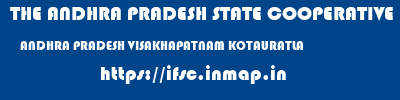THE ANDHRA PRADESH STATE COOPERATIVE BANK LIMITED  ANDHRA PRADESH VISAKHAPATNAM KOTAURATLA   ifsc code